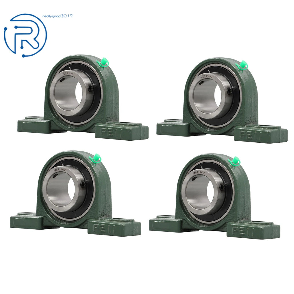 Set of 4 Pillow Block Bearings for Various Models (2" Bore)