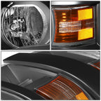 Projector Headlight Lamp for Chevy Silverado 2500HD 3500HD (2015–2019)