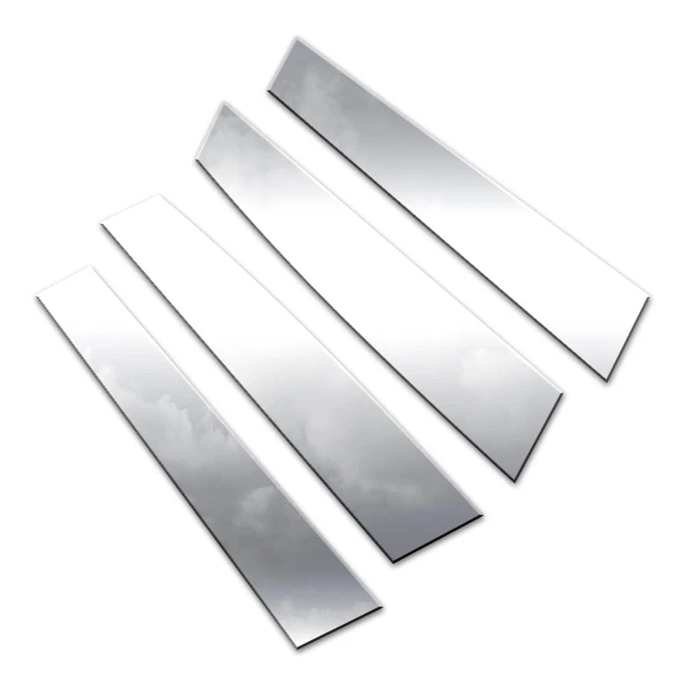 Diamond Grade 4pc Stainless Steel Pillar Post Covers for 2019-2024 Audi A8
