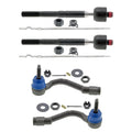 Mevotech Supreme Inner Outer Steering Tie Rod Ends Kit for Sonata L4 (2016–2017)