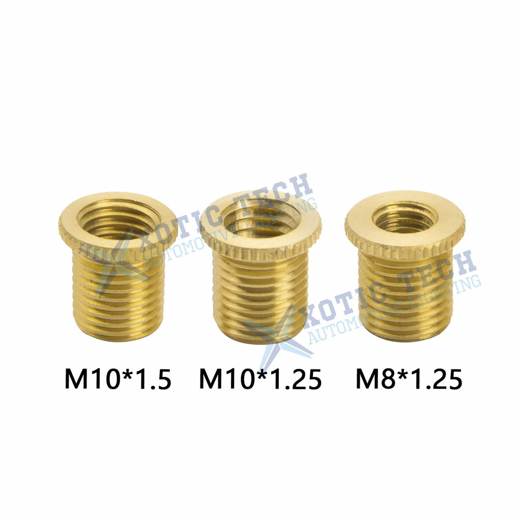 3PCS Gear Shifter Thread Adapter Nuts Set for M10x1.25-M10x1.5 & M8x1.25