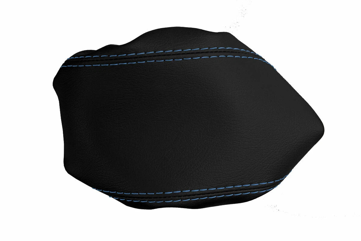 Console Lid Pull Over Cover for Toyota RAV4 (2013–2018) Blue Stitch