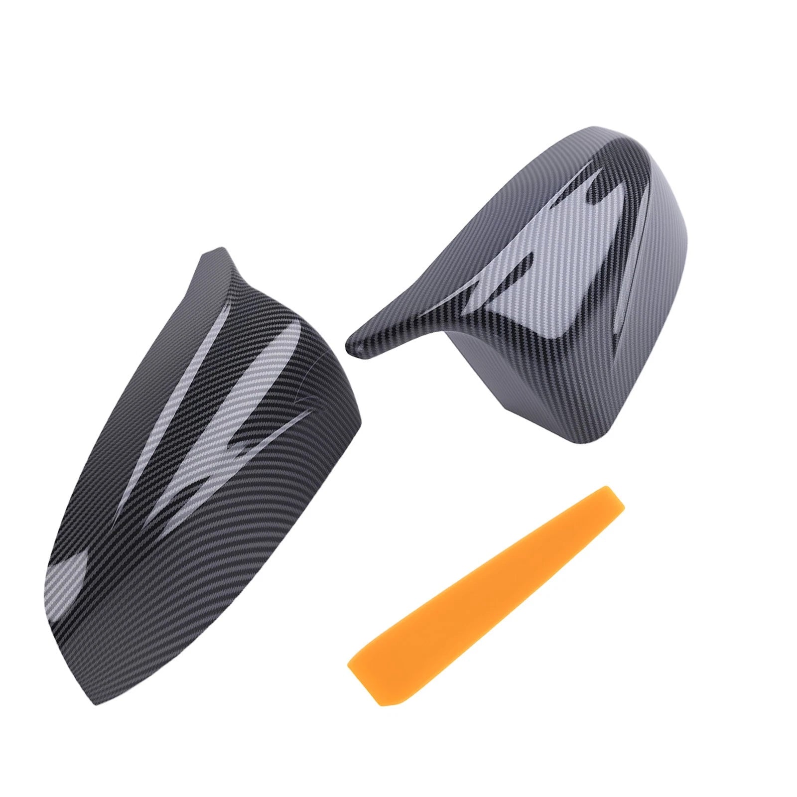 ABS Mirror Cover Pair for BMW X5 X6 E70 E71 (2007–2013) 51162182697 Black