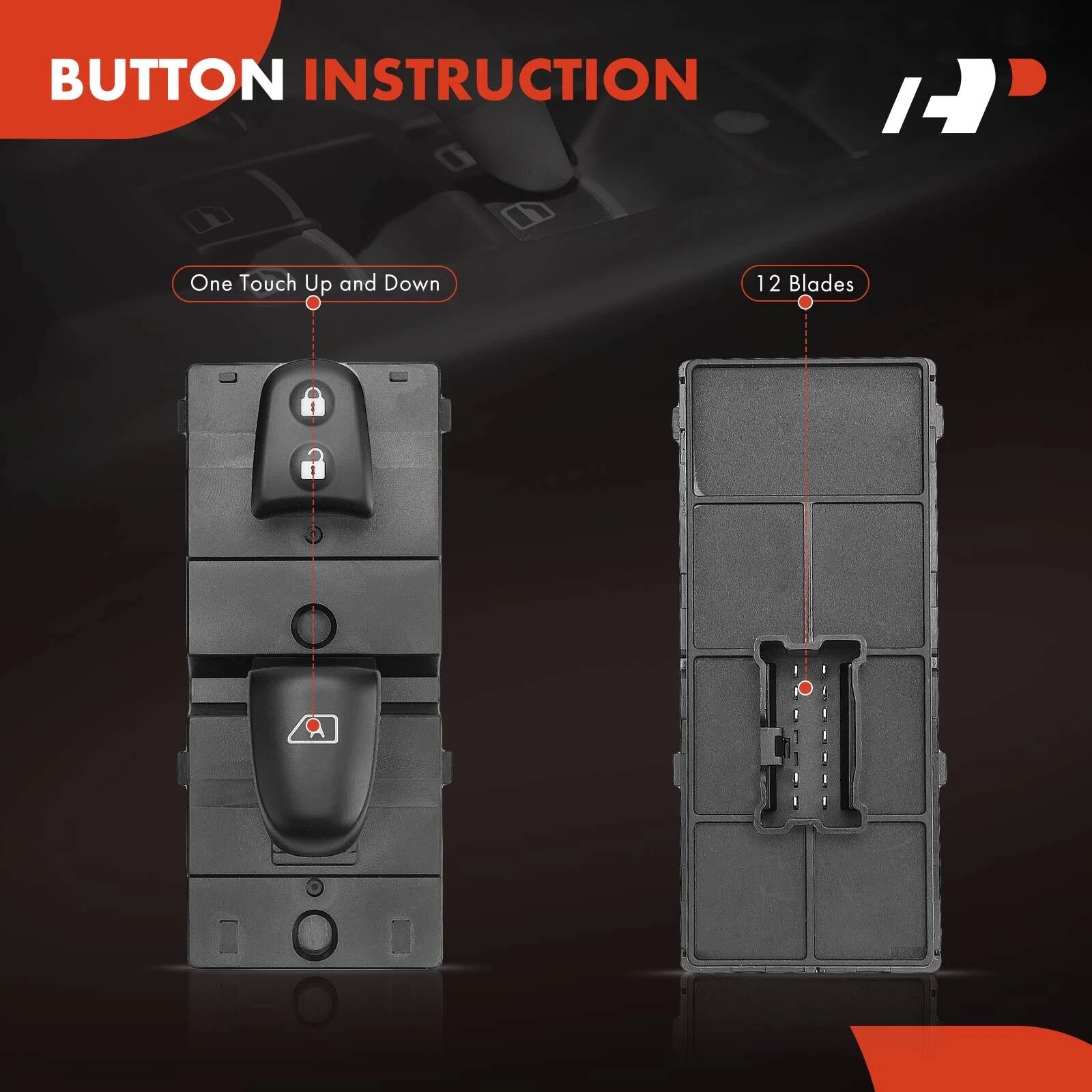 Power Window Switch for Nissan Murano (2015-2024)