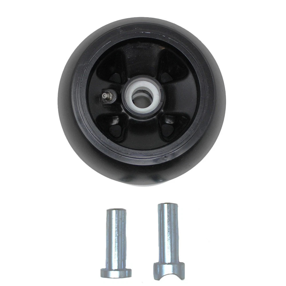 Greasable Solid Deck Wheel Kit with Bushings for John Deere 240, 245