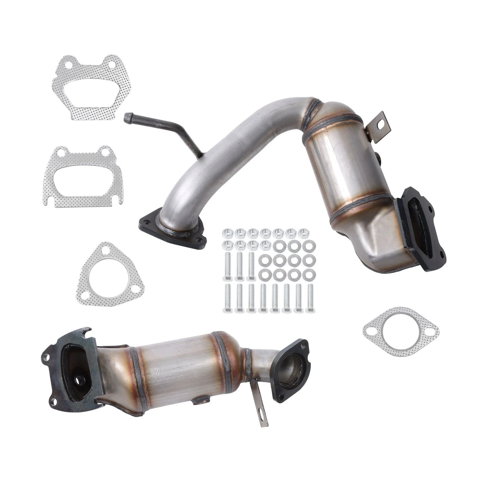 2X Manifold Catalytic Converters with Gasket for Jeep Cherokee (2014–2018)