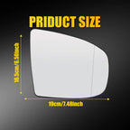 Passenger Side Mirror Glass for BMW X5 E70 (2007-2013) Auto Dimming Heated