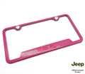 License Plate Frame Stainless Steel Replacement for Jeep (2007–2024)