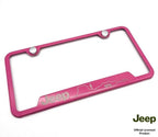 License Plate Frame Stainless Steel Replacement for Jeep (2007–2024)