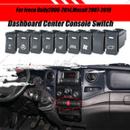 Center Console Dashboard Control Switch Button for Iveco Massif (2007–2011)
