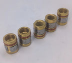 5 Pack Gas Diffuser Adapters 169716 for Millermatic, Hobart MIG Welding