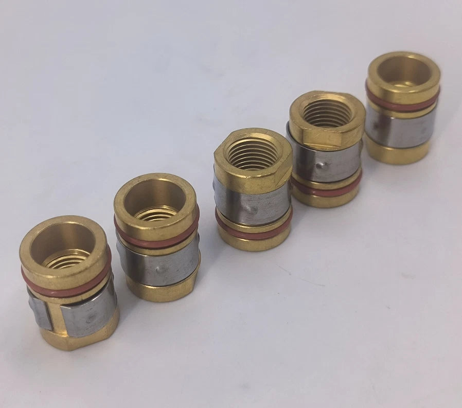 5 Pack Gas Diffuser Adapters 169716 for Millermatic, Hobart MIG Welding