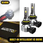 2X 6500K 9005 LED Headlight Bulbs Kit for High Low Beam