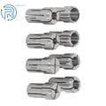 Set of 8 Precision Double Angle Collets for Various Applications