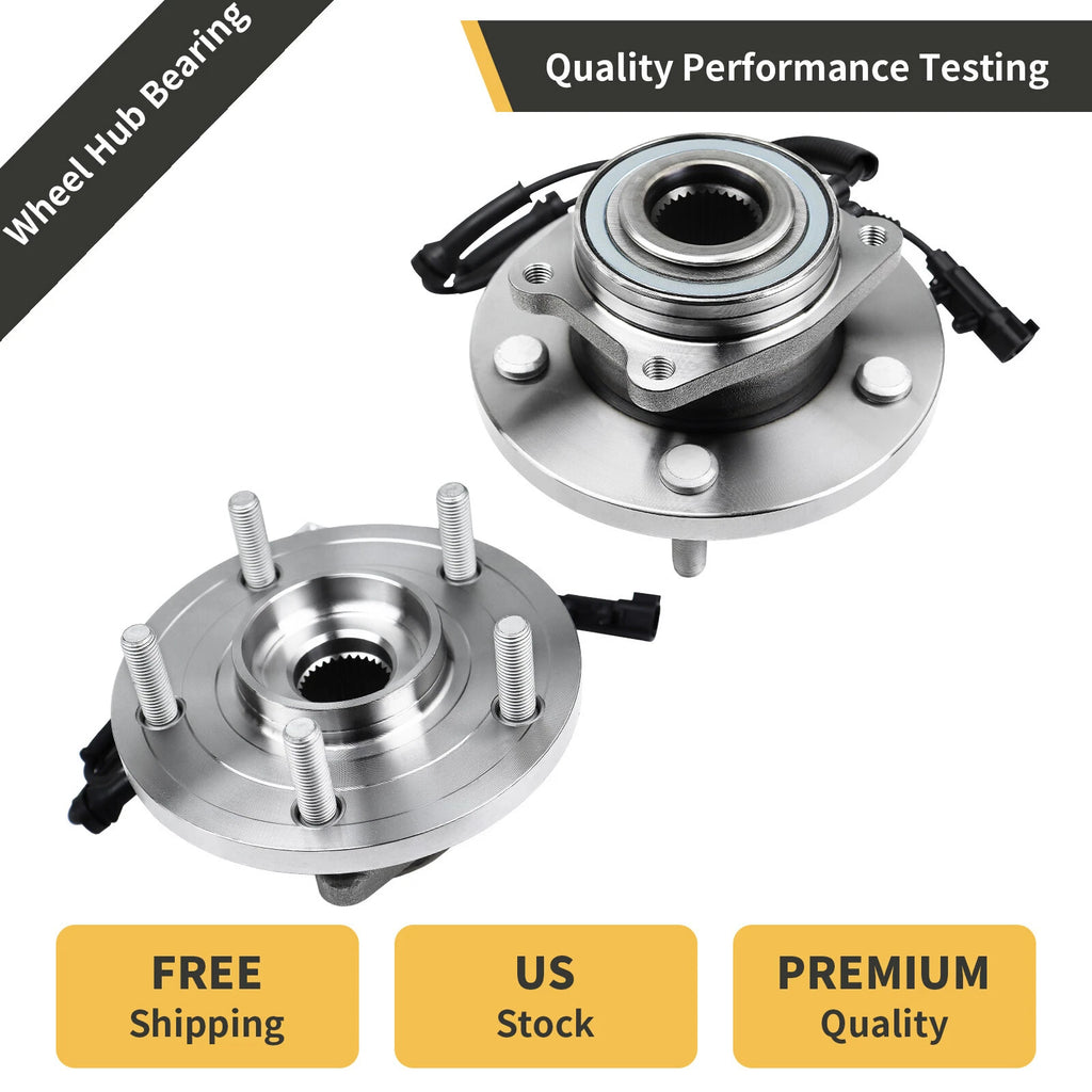 Front Wheel Bearing and Hubs for Dodge Grand Caravan (2008–2020)