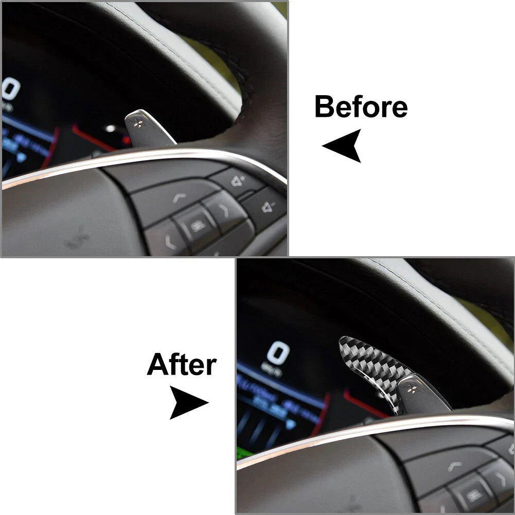 Steering Wheel Shift Paddle Extensions for Cadillac ATS CT6 (2013-2020)