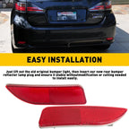 Bumper Lamp Reflector Light for Toyota Corolla (2011–2013) Left/Right EXV