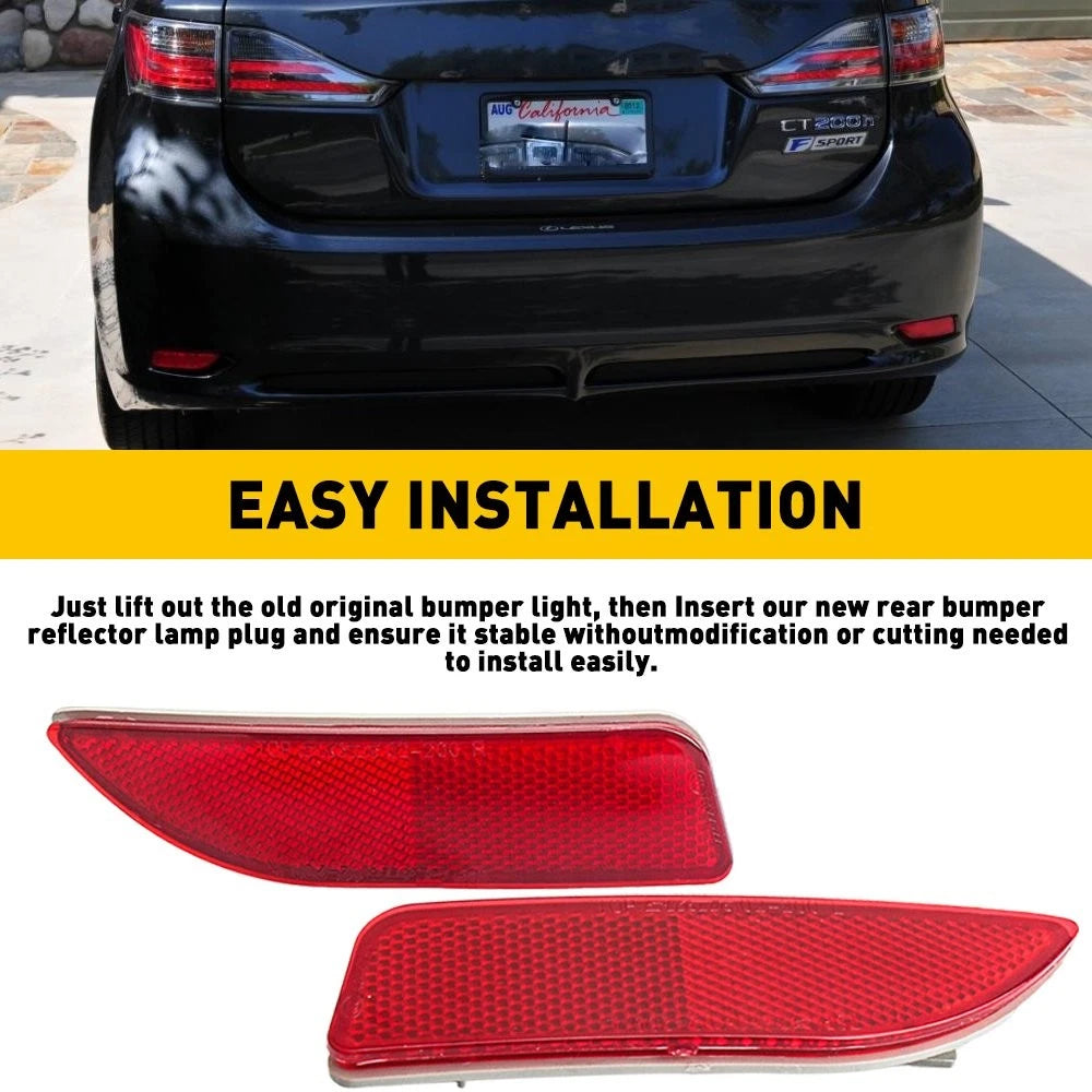 Bumper Lamp Reflector Light for Toyota Corolla (2011–2013) Left/Right EXV
