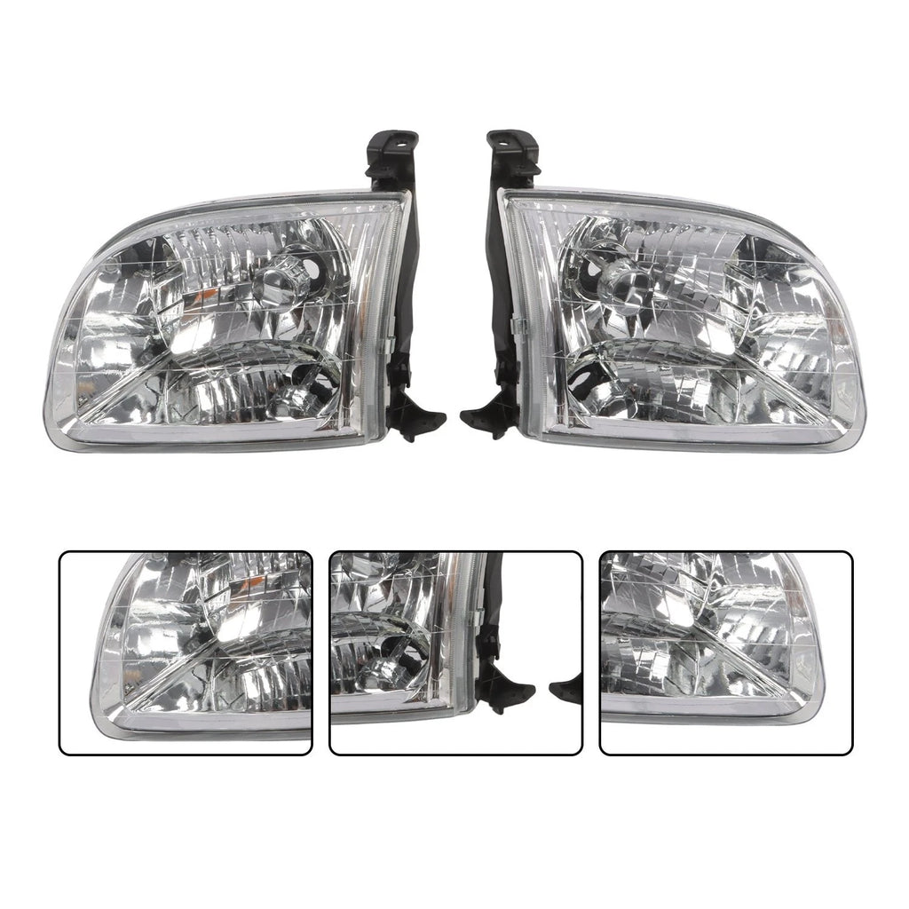 Halogen Headlight Kit for Toyota Tundra (2000–2004) LH RH Regular Access Cab