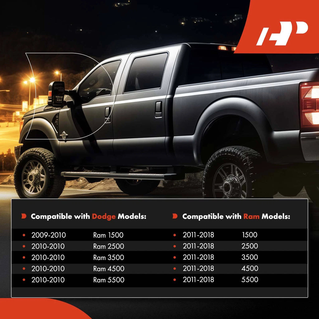 Pair Power Towing Mirrors with Signal Light for Dodge Ram 1500
