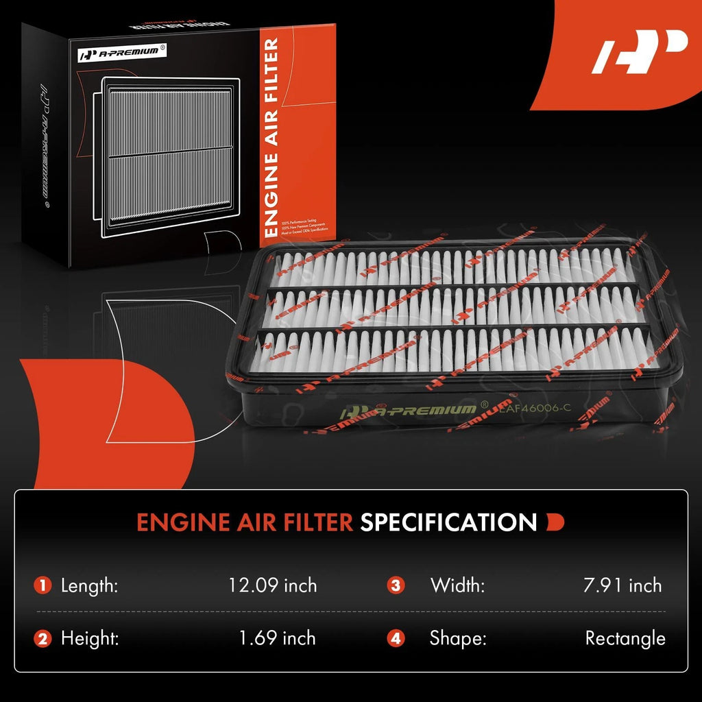 Engine Air Filter for Honda Passport and Isuzu Amigo/Axiom (1994–2002)
