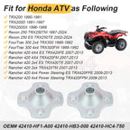 Rear Wheel Hubs 2X for Honda FourTrax 200, 300, Recon 250, Rancher 420