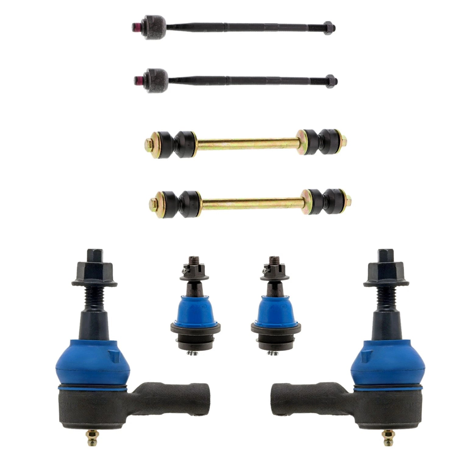Set of 4 Mevotech Supreme Tie Rod Ends Sway Bar Kit for Canyon Colorado (2015–2023)