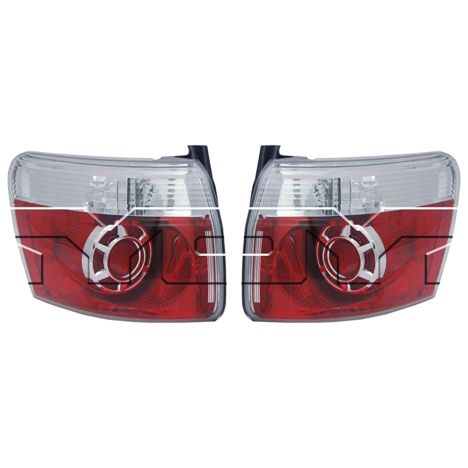 Set of 2 TYC Outer Tail Light Lamp Assemblies for GMC Acadia (2007–2012)
