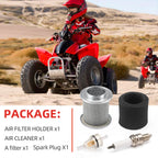 Air Filter Holder Kit & Spark Plug for Honda TRX90EX/TRX90X (2006–2023)