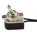 1PCS ON/OFF Prewired SPST Switch 6A125V for Automotive Applications