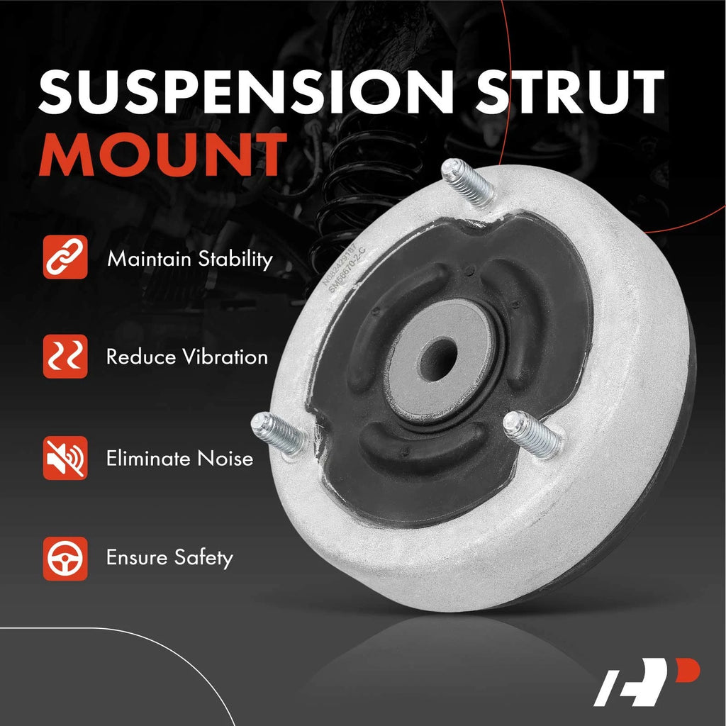 2X Rear Suspension Strut Mount for BMW E60 525i 525xi E63 645Ci E65