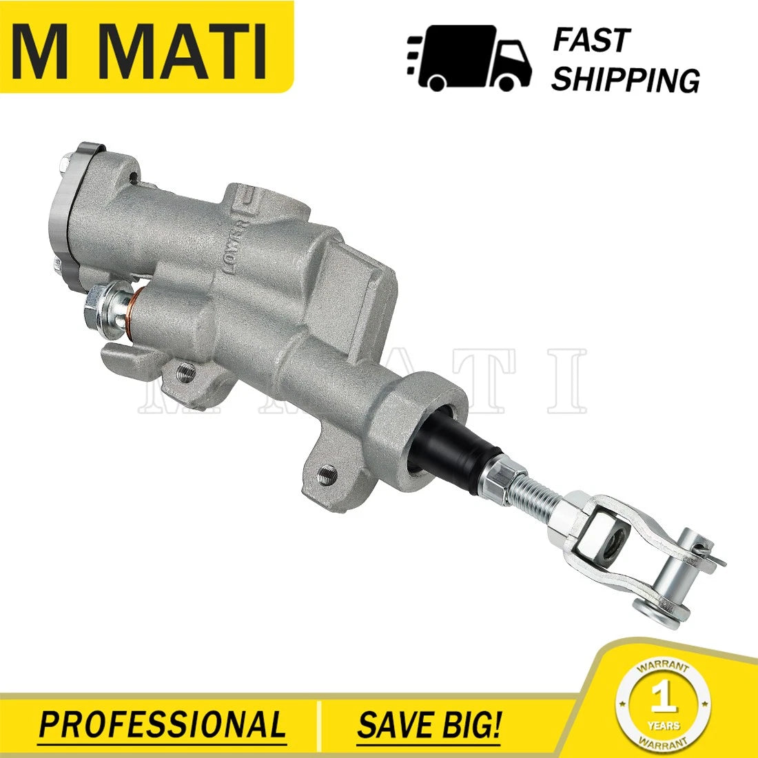 Rear Brake Master Cylinder for Yamaha YZ125 YZ250 YZ250F YZ450 YZ450F (2003–2022)