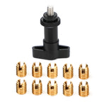 10pcs Batwing Fairing Brass Insert Repair Kit for Touring (1997–2013)