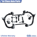 Set of 2 Front Suspension Upper Lower Ball Joints for Navigator Expedition (2003-2004)