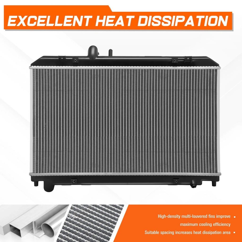 Full Aluminum Core Cooling Radiator for Mazda RX-8 (2009–2011) DPI-13101