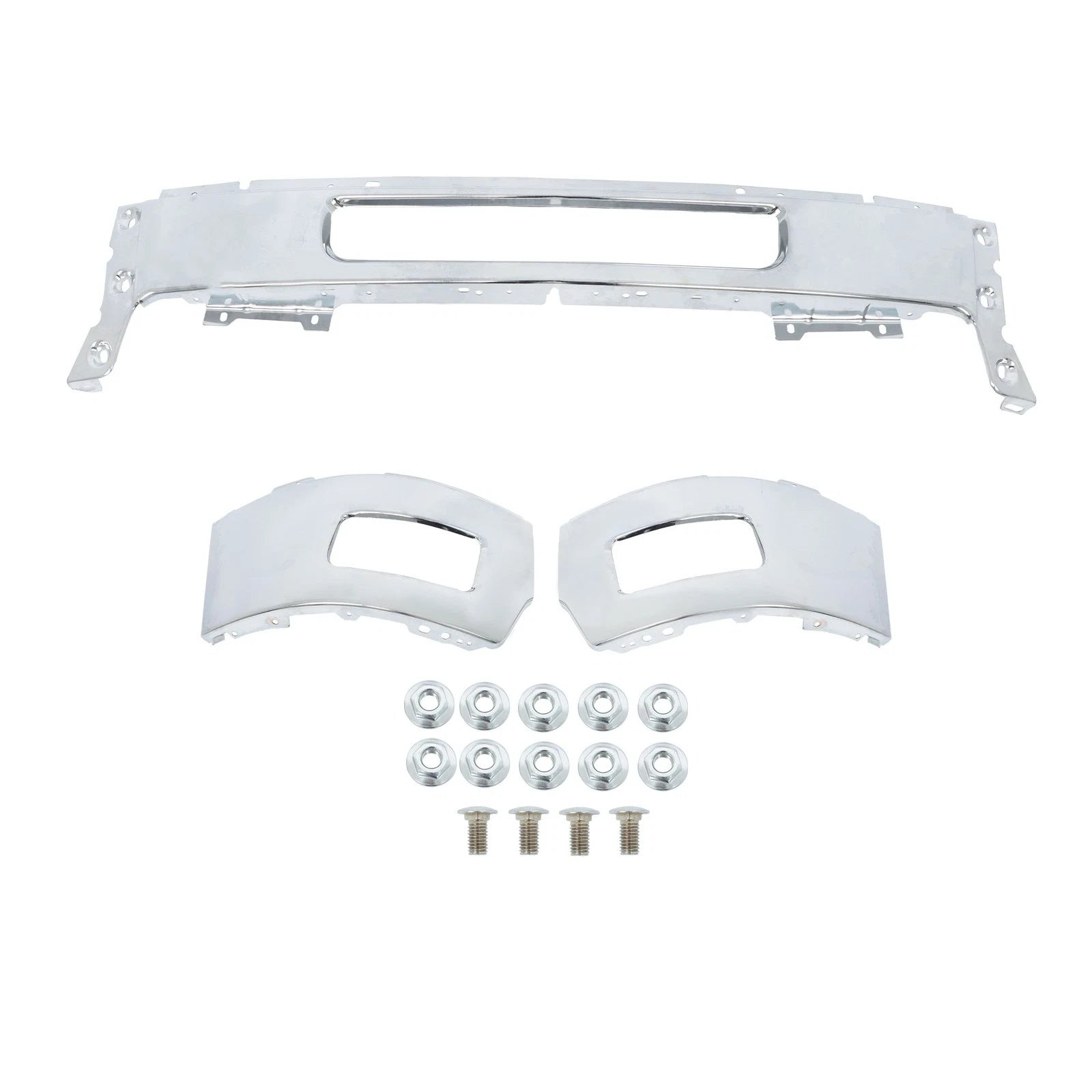 Front Chrome Bumper for Chevy Silverado 2500 3500 (2011-2014)