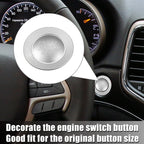 Engine Start Stop Button Cover Kit for Jeep Cherokee, Dodge (2014–2023)