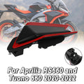 Rear Cowl Tail Fairing Cover for Aprilia RS660 RSV4 Tuono 660 (2020–2024) Red Black