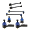 Set of 2 Mevotech Supreme Front Inner Outer Tie Rod Ends for Mariner Tribute (2001–2006)