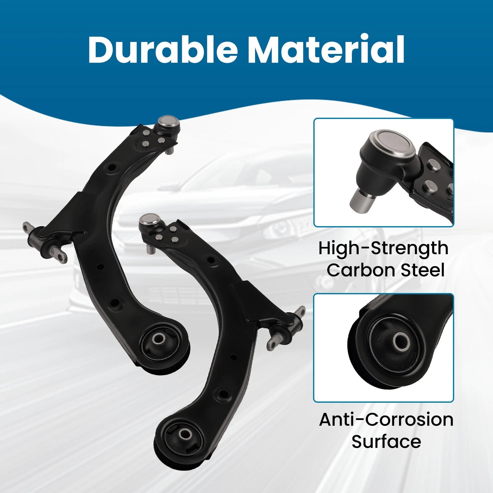 Front Lower Control Arms & Ball Joint for Chevy HHR Pontiac G5 Ion (2006–2011)