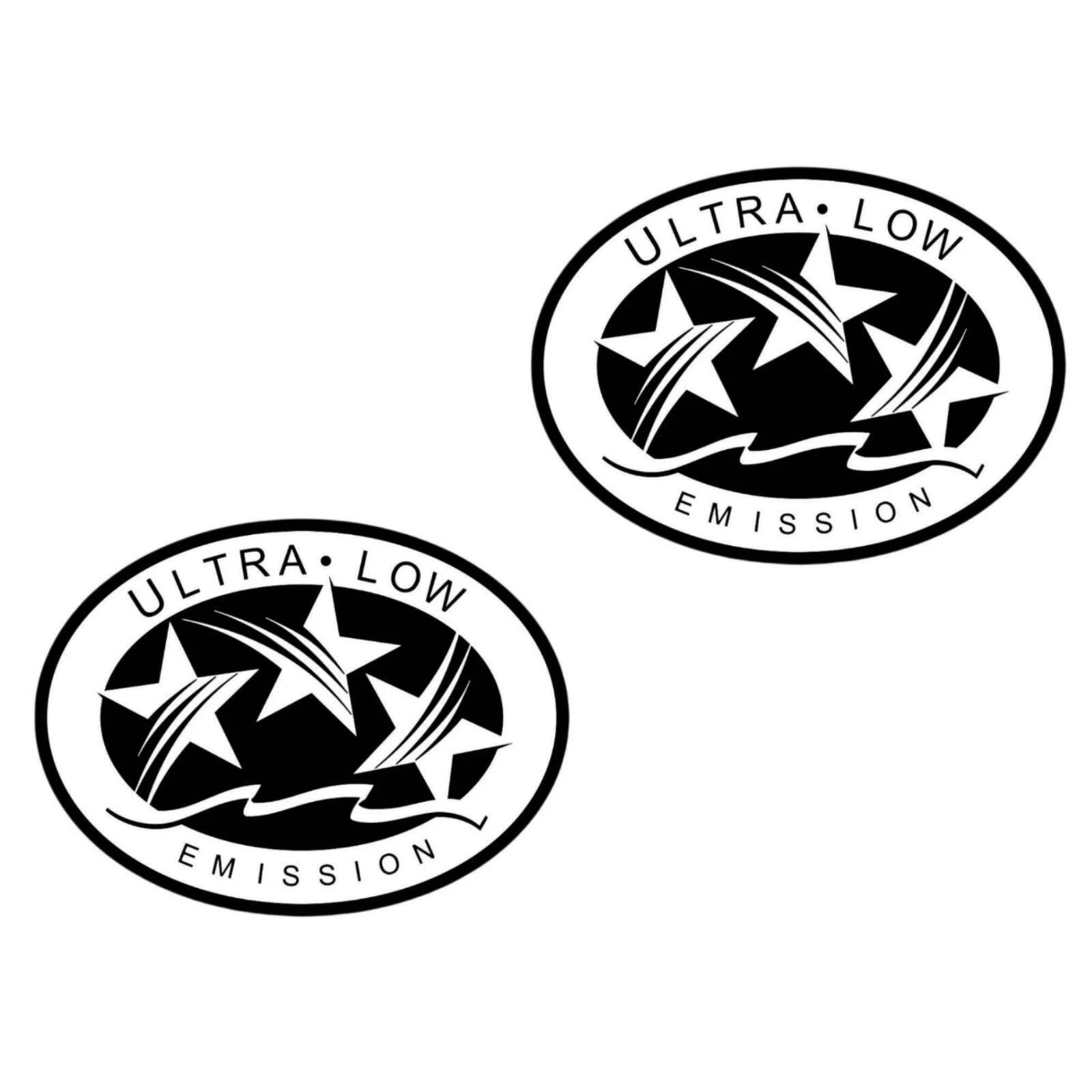 2X Outboard Graphic Sticker Decal for California DOT (3 Star)