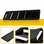 2Pcs Black Hood Vent Louvers for Universal Cars (Year Range Not Specified)