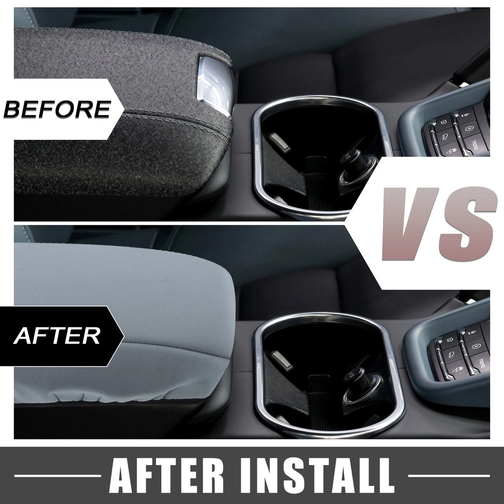Arm Rest Box Cover Protector for Subaru Outback (2020–2023) Neoprene Gray 766549489378