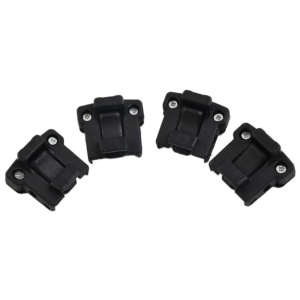 Lock Catcher / 5.5x5.3x3.5cm / Black Plastic 4 x