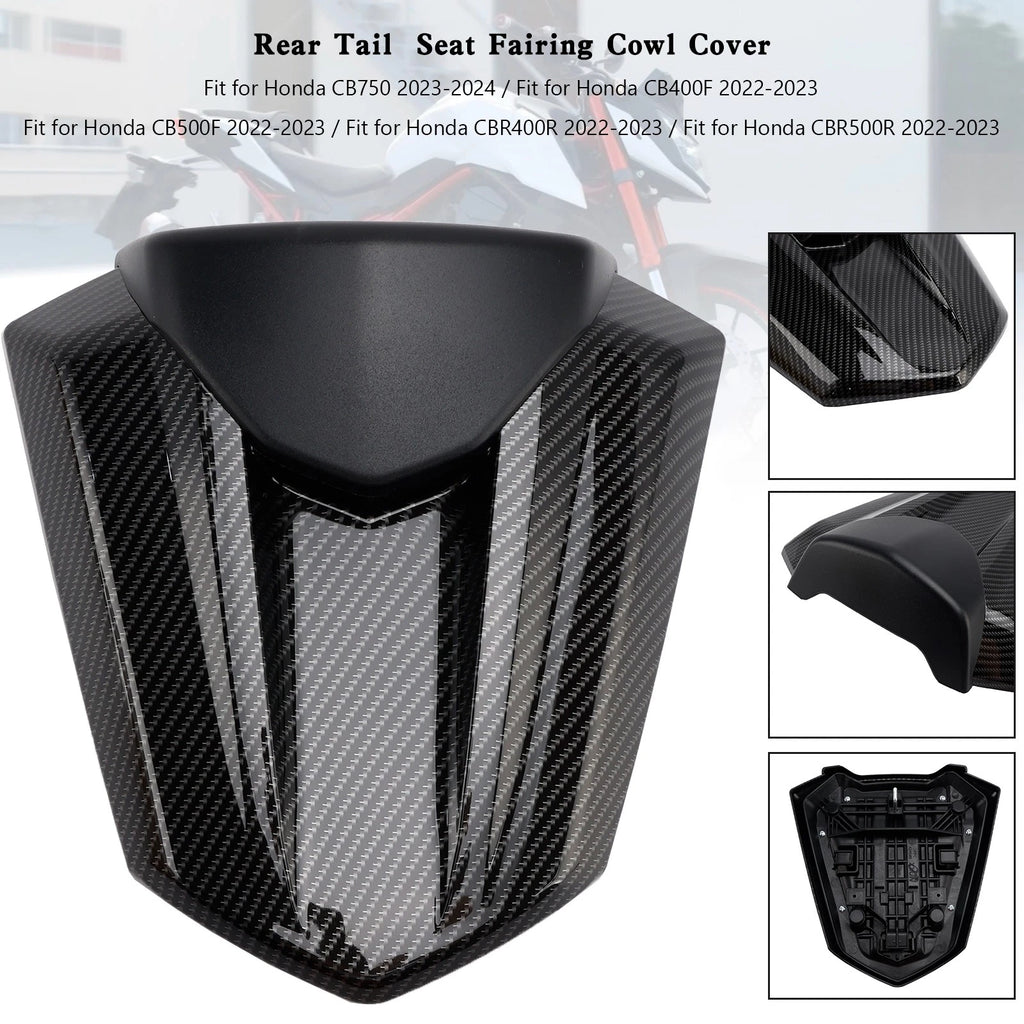 Rear Tail Seat Fairing Cover for Honda CB750 CB400F CB500F CBR400R CBR500R (2022–2023)