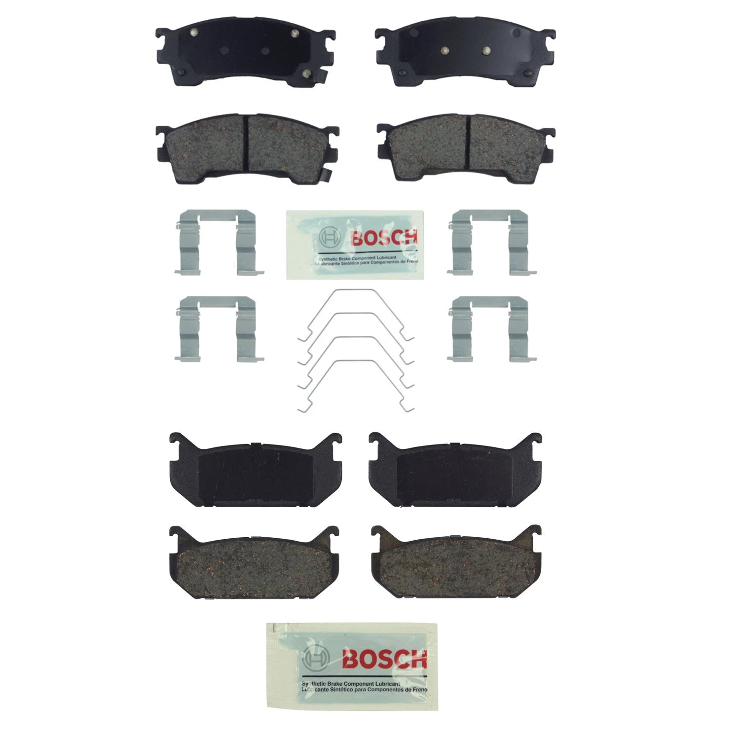 Brake Pad Kit for Mazda Probe, 626, MX-6 (Bosch, Ceramic)