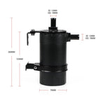 Baffled Aluminum Oil Catch Can for Car Accessories