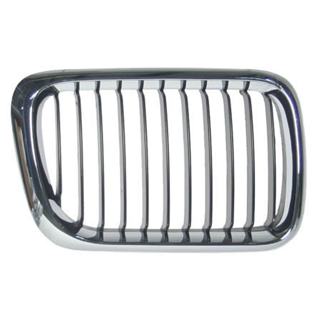 Replacement Black Chrome Passenger Side Grille (See compatibility Chart)