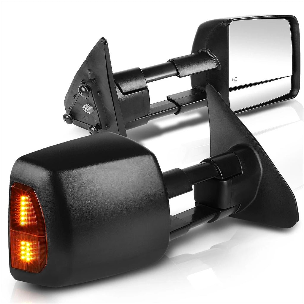Set of 2 Extendable Power Heated Towing Mirrors for Tundra (2007–2016)