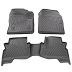 Black Carpet Floor Mats for Ford Escape C-Max (2013–2019) TPE Rubber